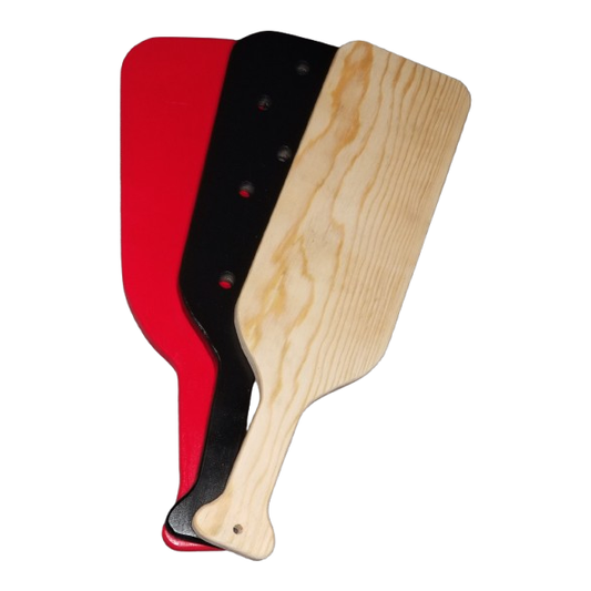 Spanking Paddle Solid no Holes, Wood Solid Spanking Paddle without Holes